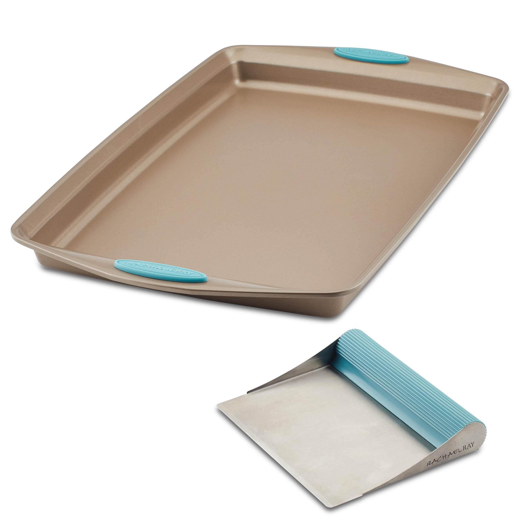 Nonstick Baking Sheet and Bench Scrape Set